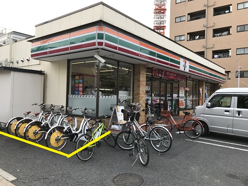 セブンイレブン 台東石浜店 (HELLO CYCLING ポート) image