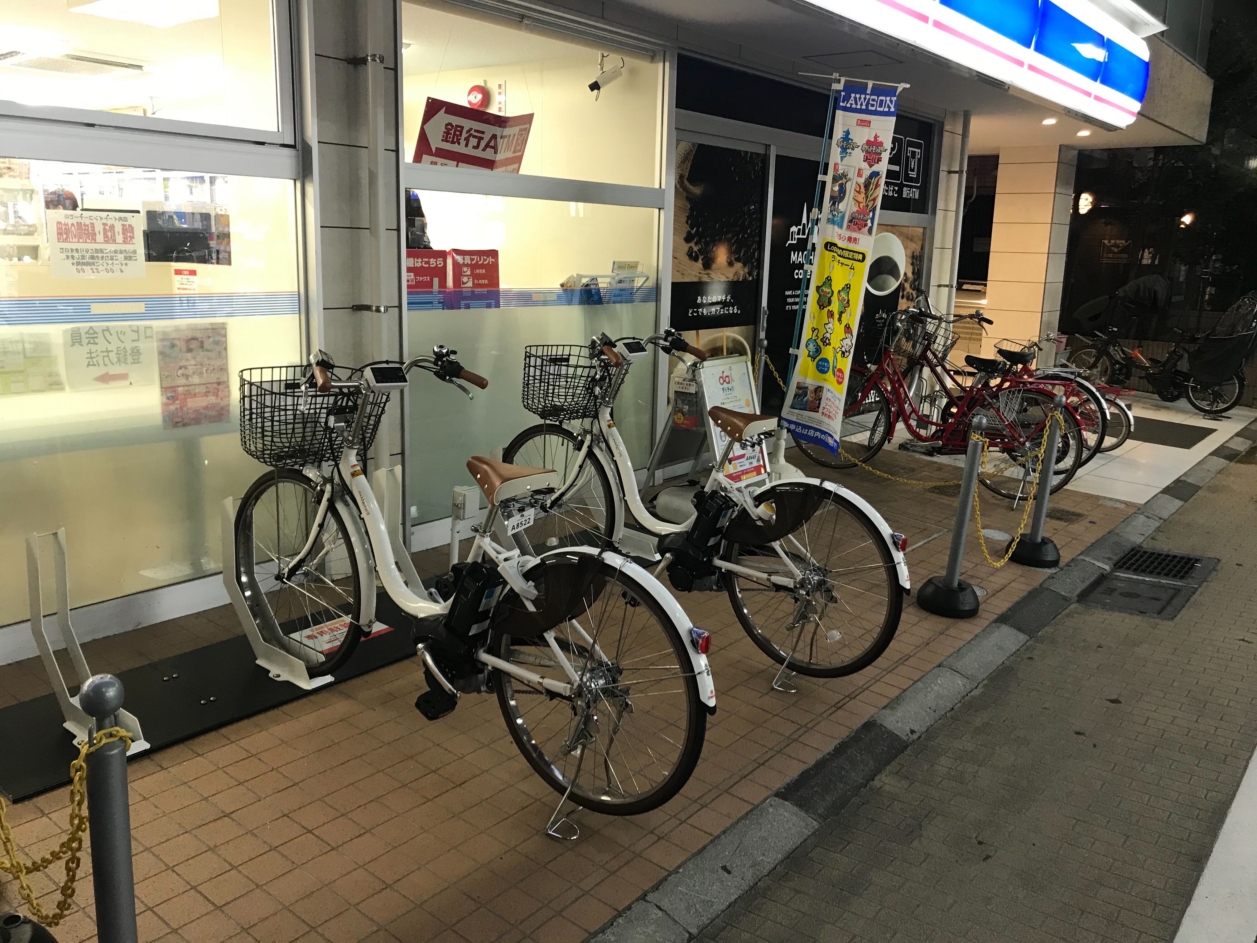 セブンイレブン 中野鷺ノ宮駅前店(HELLO CYCLING,ダイチャリ)の 