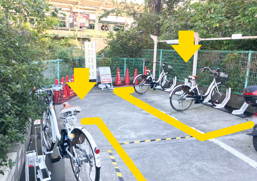 板橋駅自転車駐車場バイク置場奥 (HELLO CYCLING ポート)の画像1