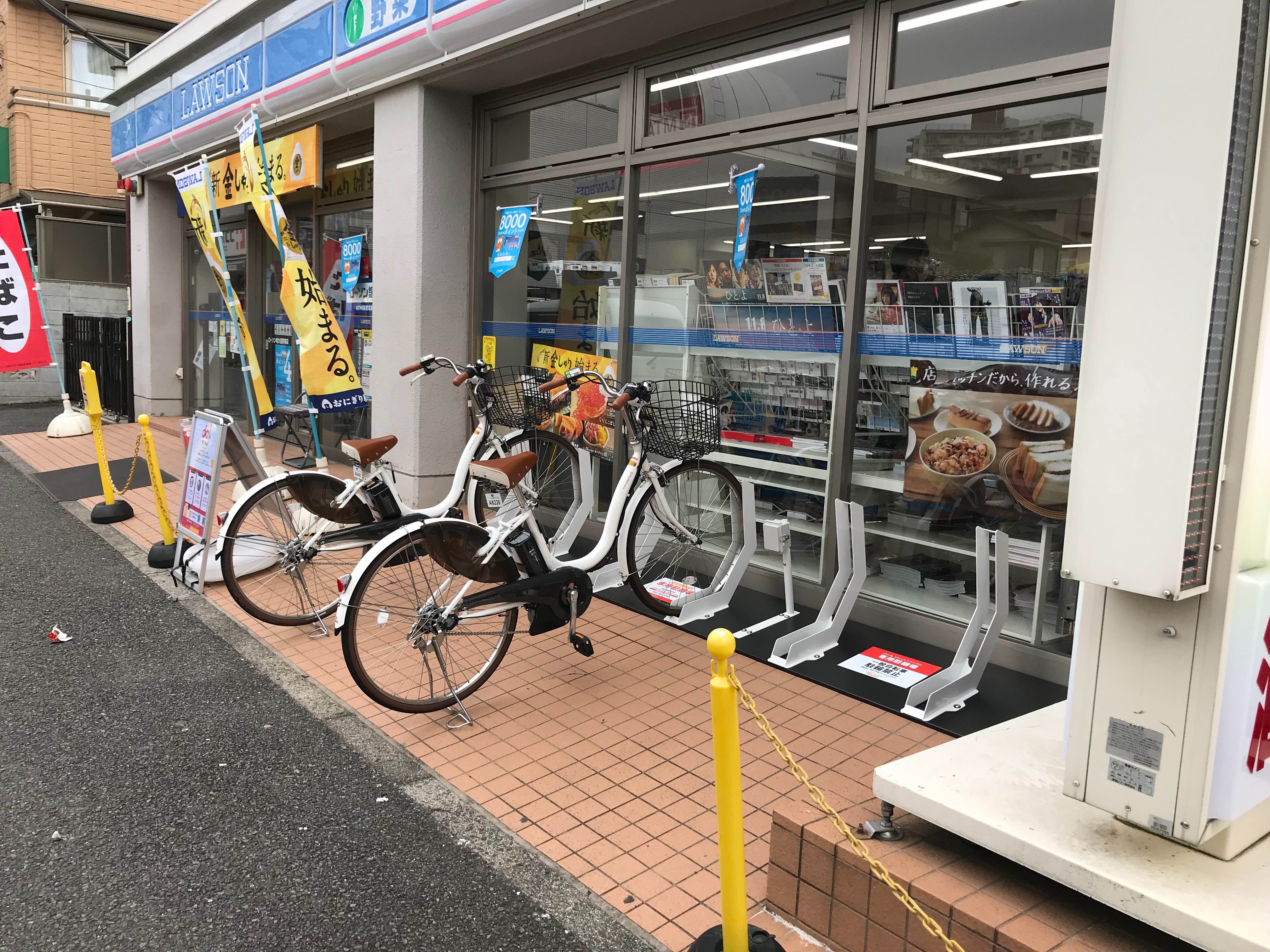 ローソン 自転車