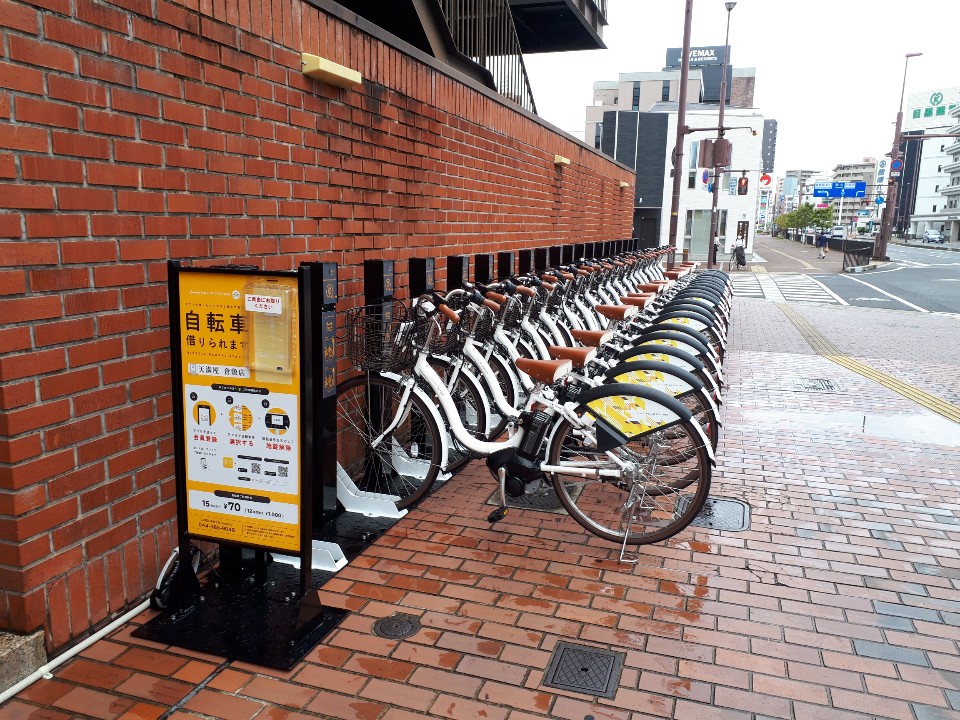 天満屋倉敷店前 Hello Cycling ポート 倉敷市 シェアサイクル 710 0055 の地図 アクセス 地点情報 Navitime