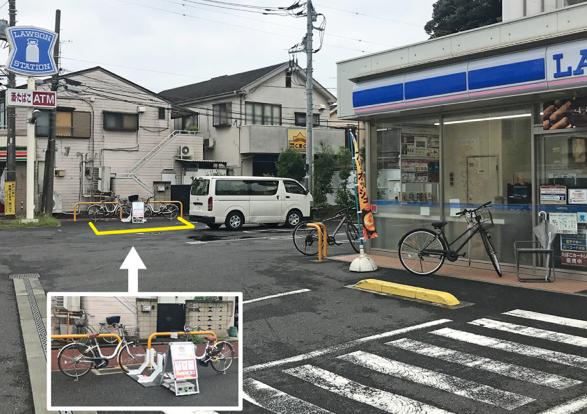 西新井駅入口周辺のシェアサイクル Navitime