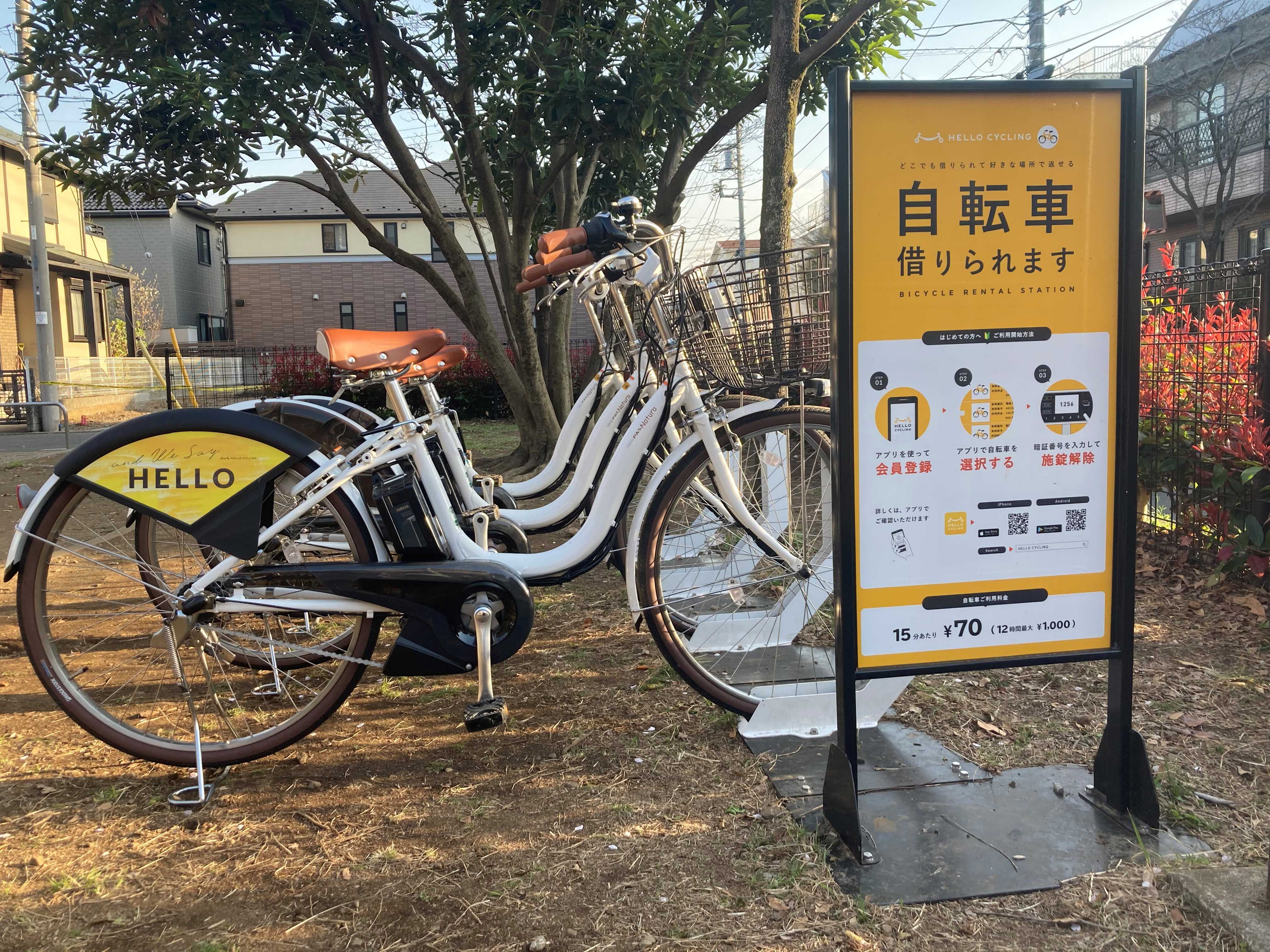 中ふれあい公園 Hello Cycling ポート 国立市 Hello Cycling 186 0004 の地図 アクセス 地点情報 Navitime