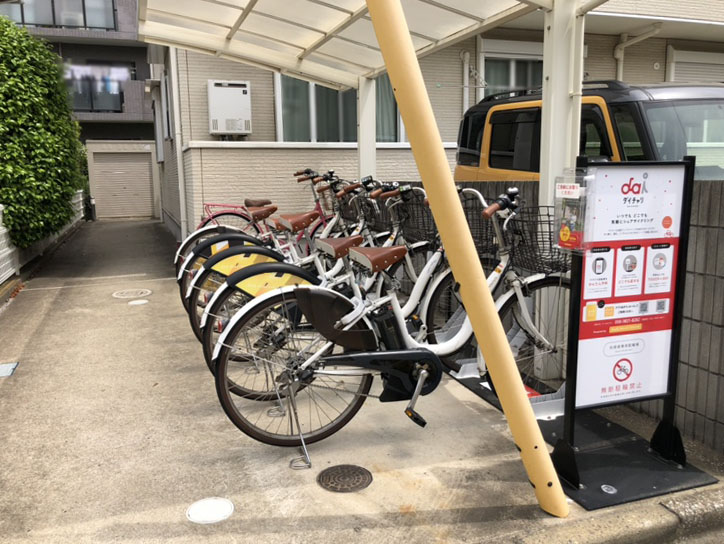 船橋市駅周辺のレンタサイクル(自転車)・シェアサイクルポートを探す 