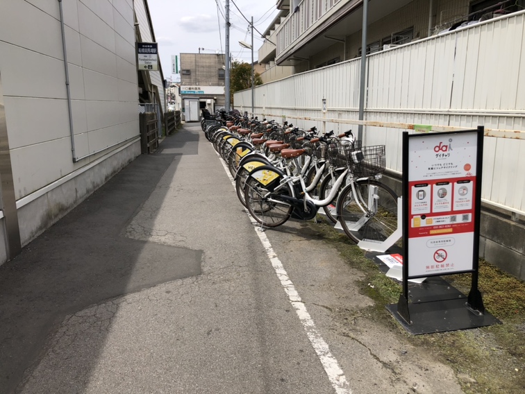 船橋市駅周辺のレンタサイクル(自転車)・シェアサイクルポートを探す 