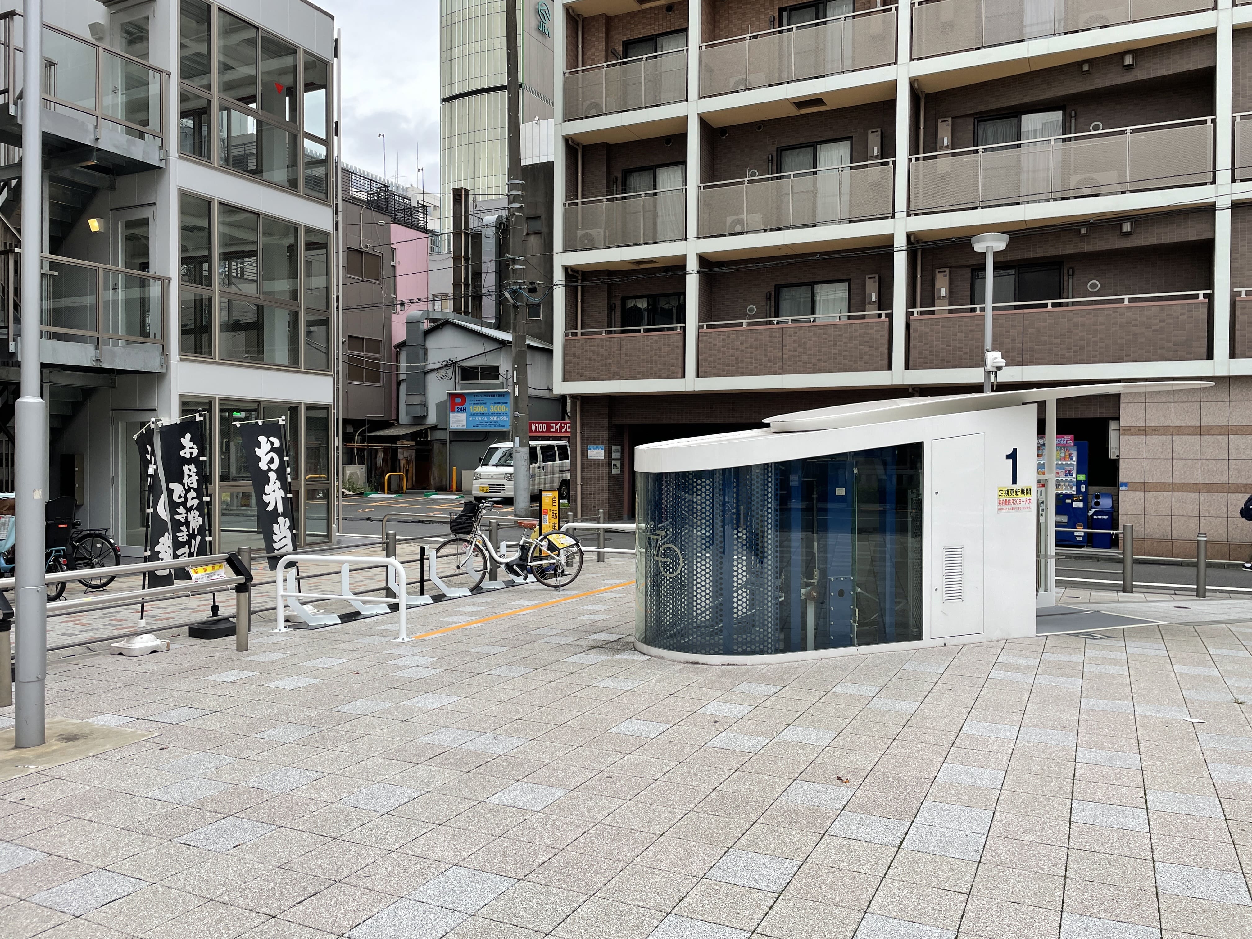 錦糸町駅南口機械式自転車駐車場広場