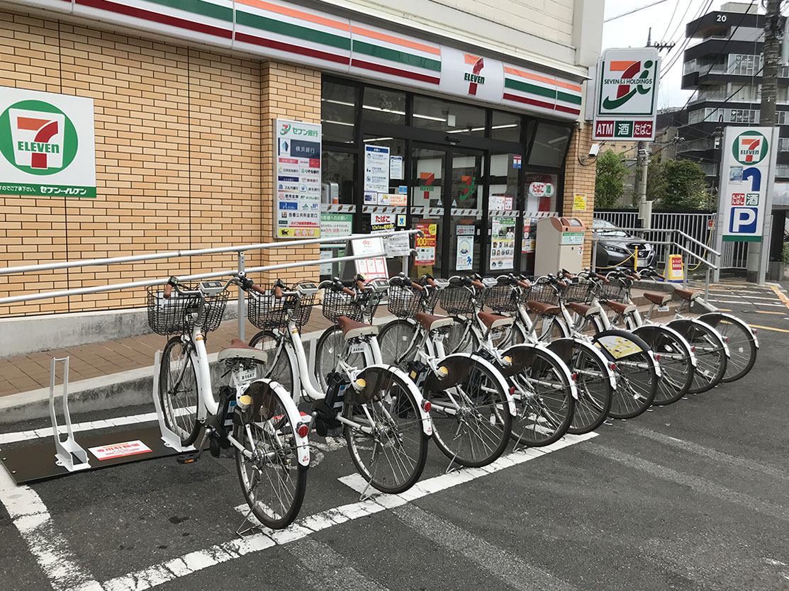 セブンイレブン 川崎中原区役所前店 Hello Cycling ダイチャリ のレンタサイクル 自転車 シェアサイクルポート情報 Ryde Cycle ライドサイクル