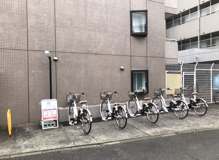 川崎市高津区駅周辺のレンタサイクル(自転車)・シェアサイクルポートを 