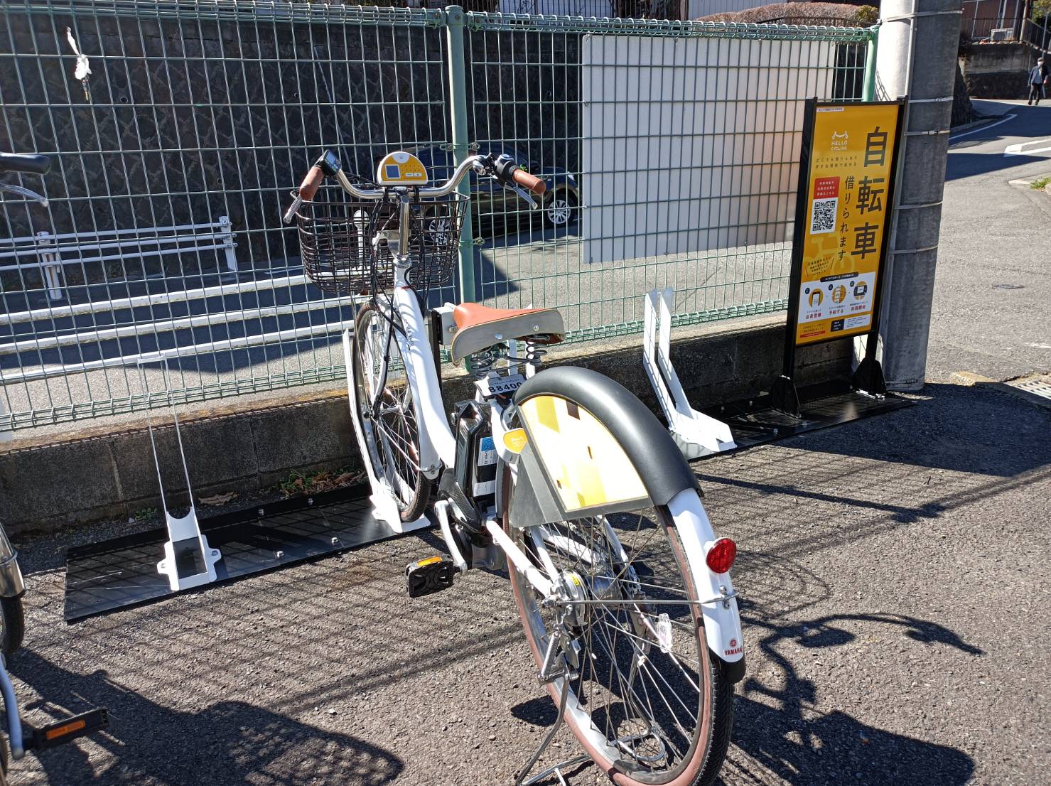 東玉川学園臨時自転車駐車場(HELLO CYCLING,HELLO CYCLING)の 