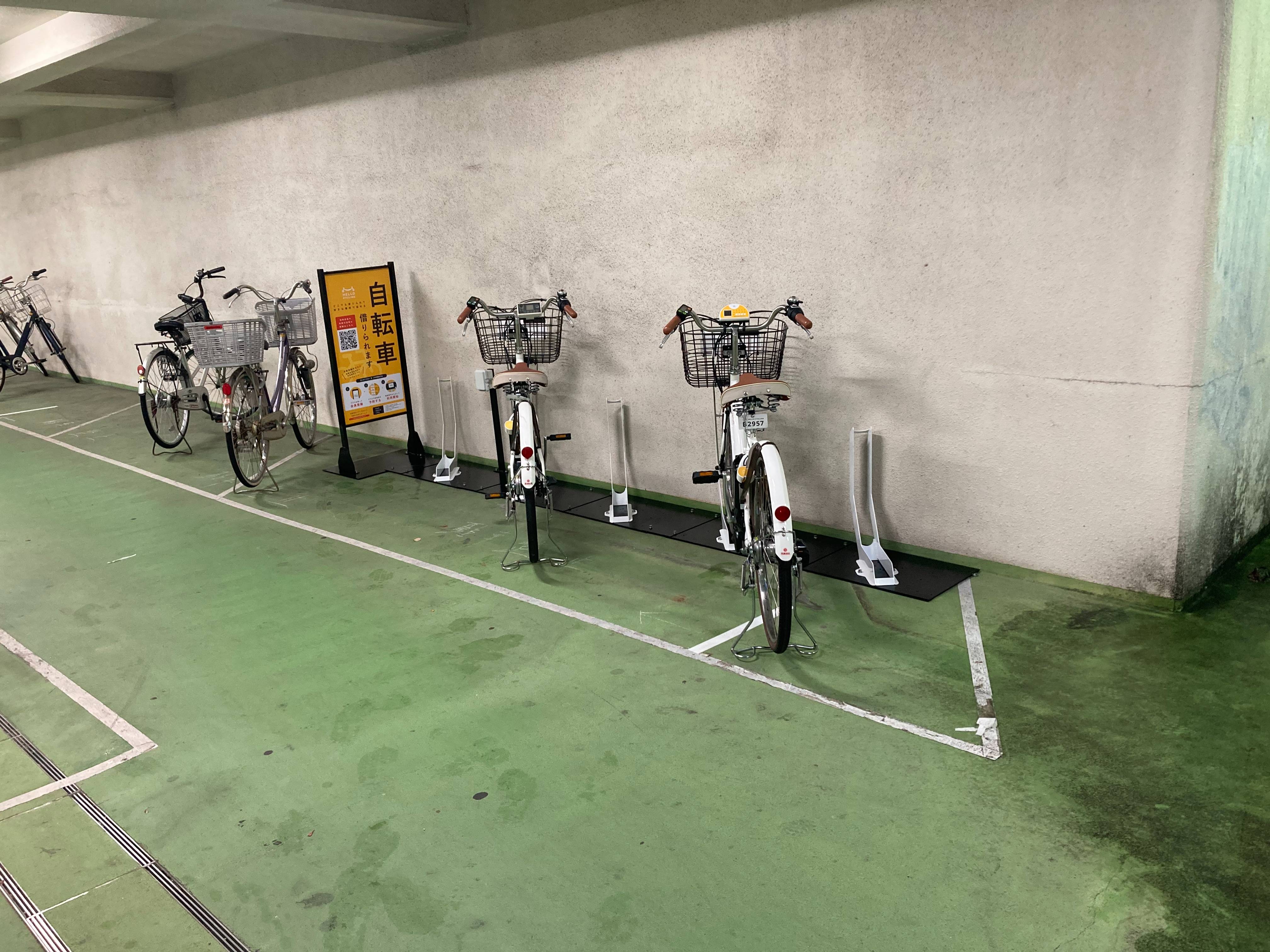 西井堀せせらぎパーク自転車駐車場 (HELLO CYCLING ポート)の画像1