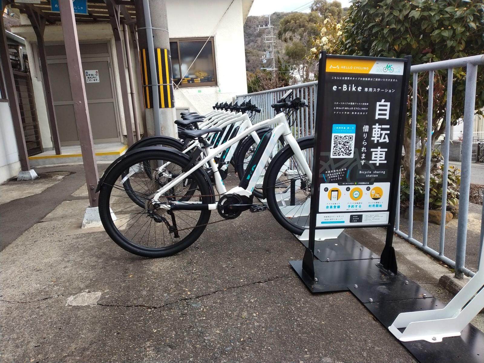 加太駅前(e-bike専用) (HELLO CYCLING ポート) image