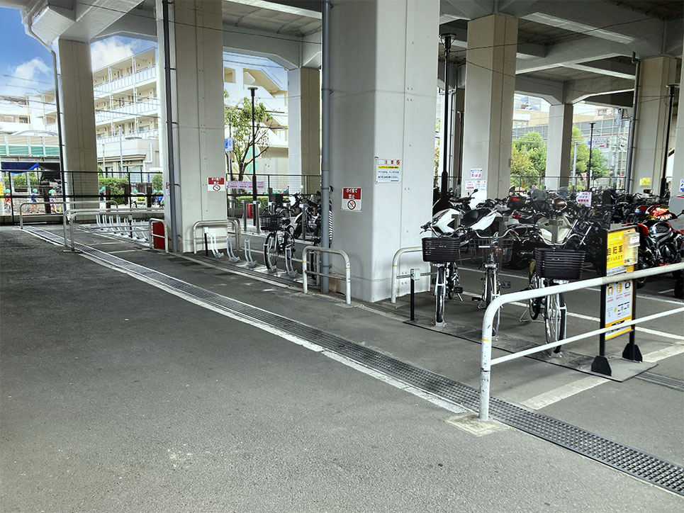 浮間舟渡駅自転車駐車場