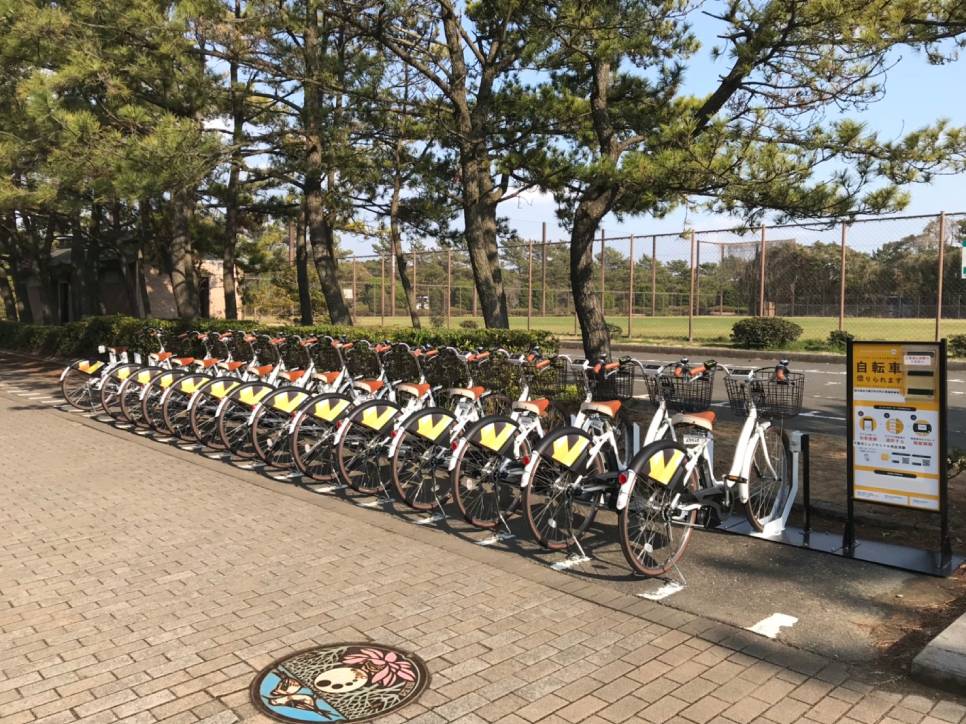 稲毛海浜公園(2)多目的広場脇駐輪場 (HELLO CYCLING ポート)の画像1