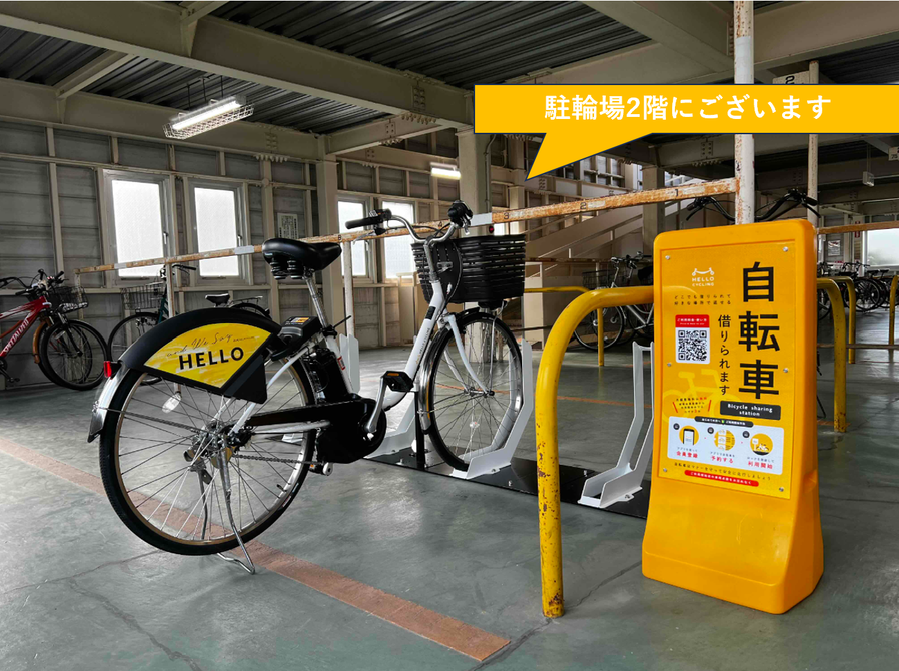 太子橋今市駅自転車駐車場