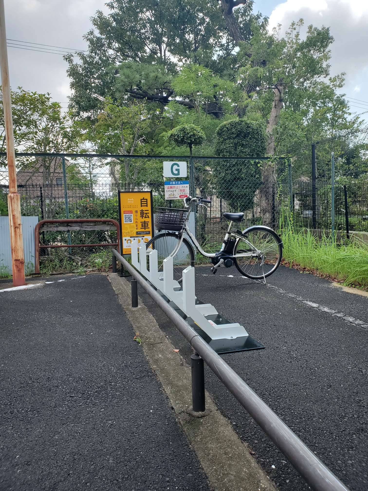 阪急芦屋川駅北自転車駐車場