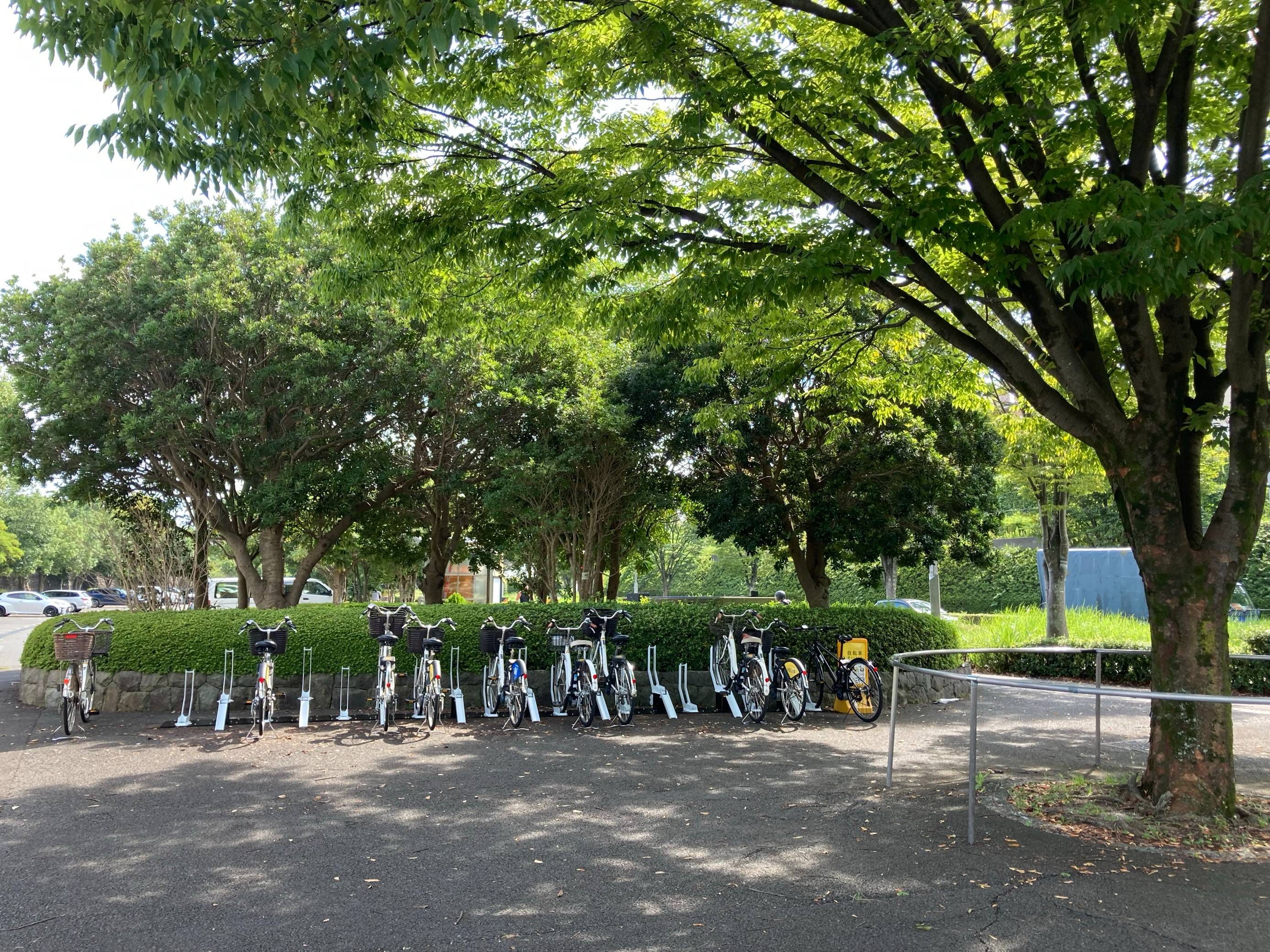 稲城中央公園　くじら像側