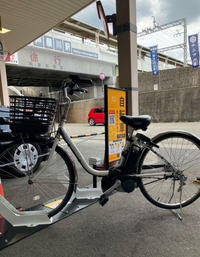 阪急芦屋川駅前