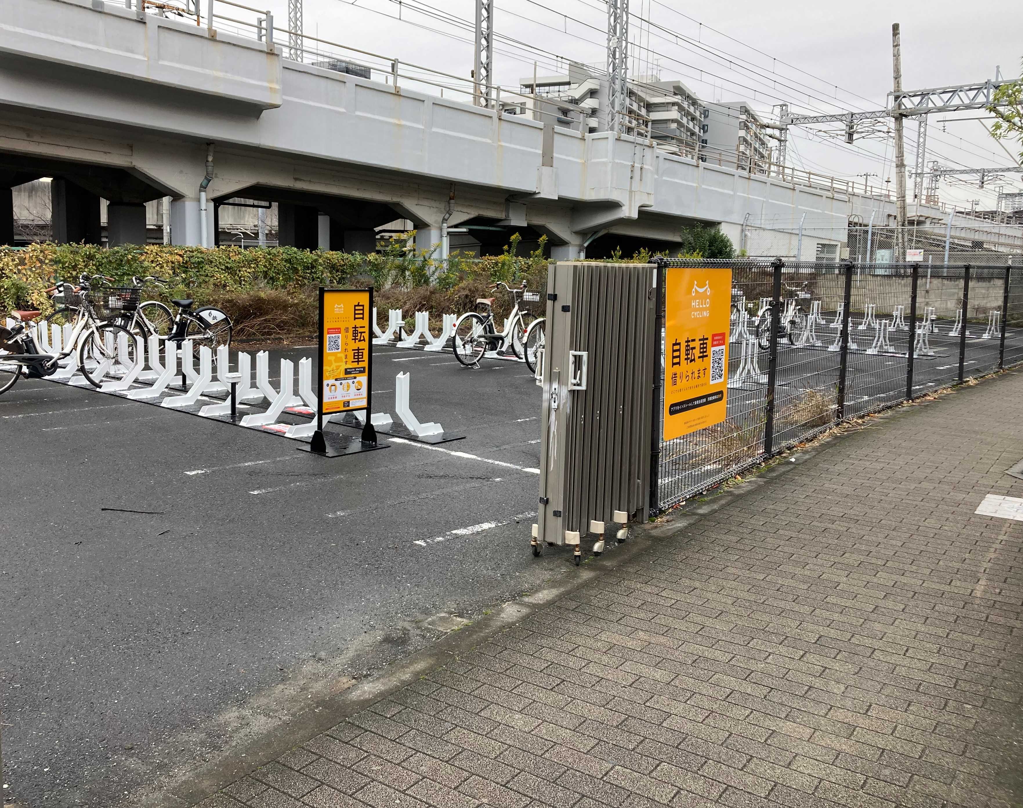 南千住駅駐輪場