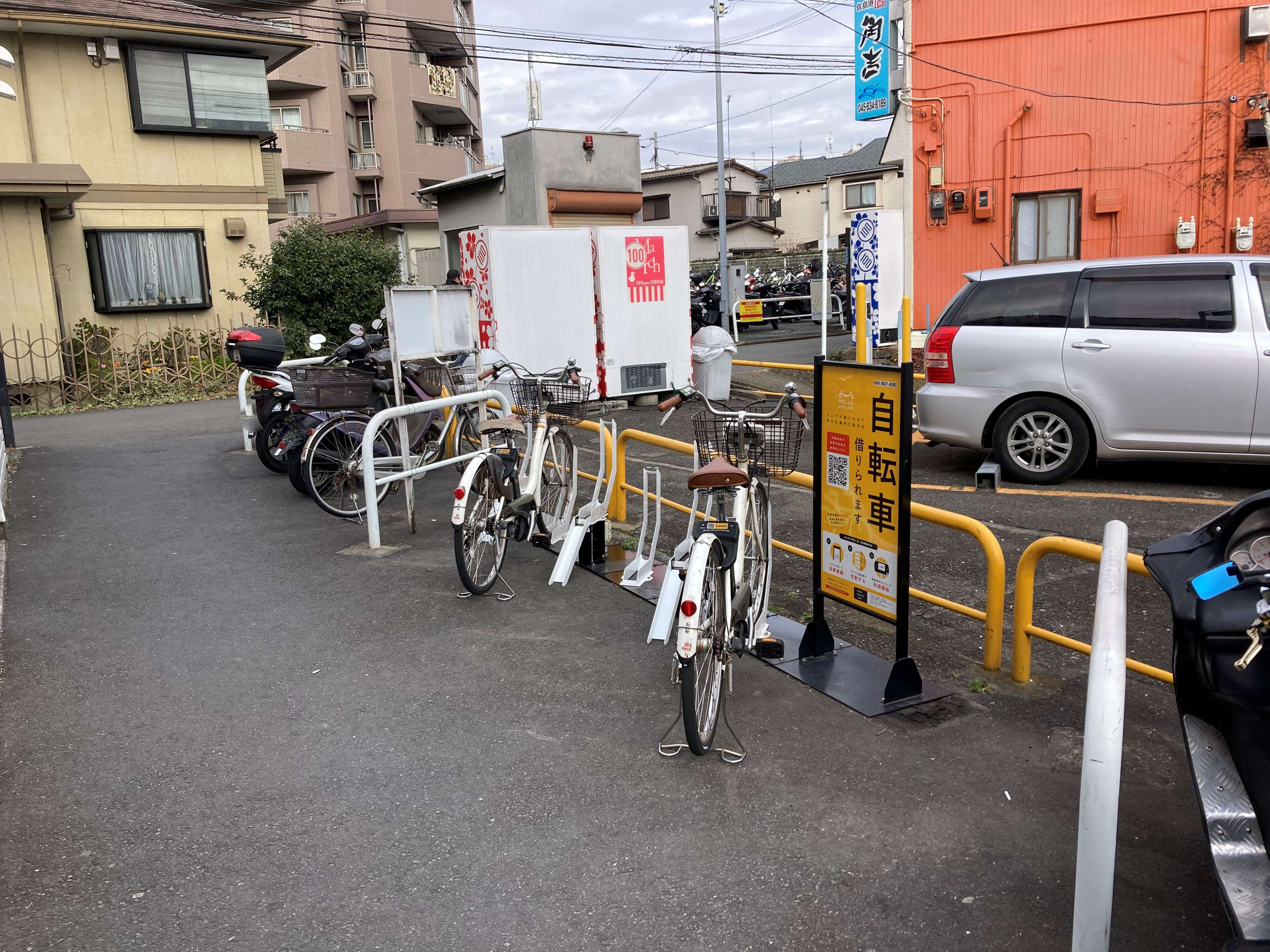 白楽駅自転車駐車場(2)