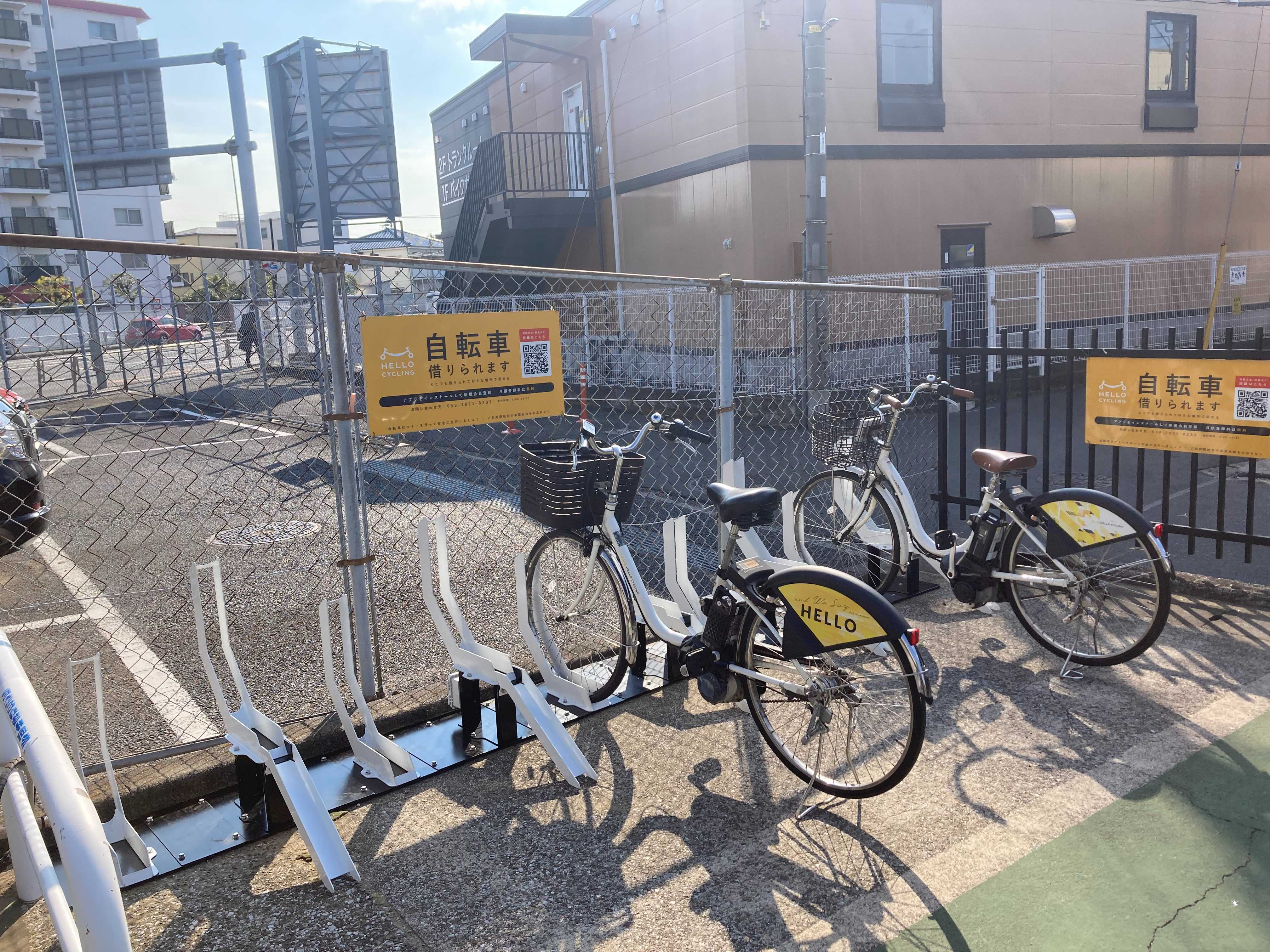 尻手駅自転車駐車場