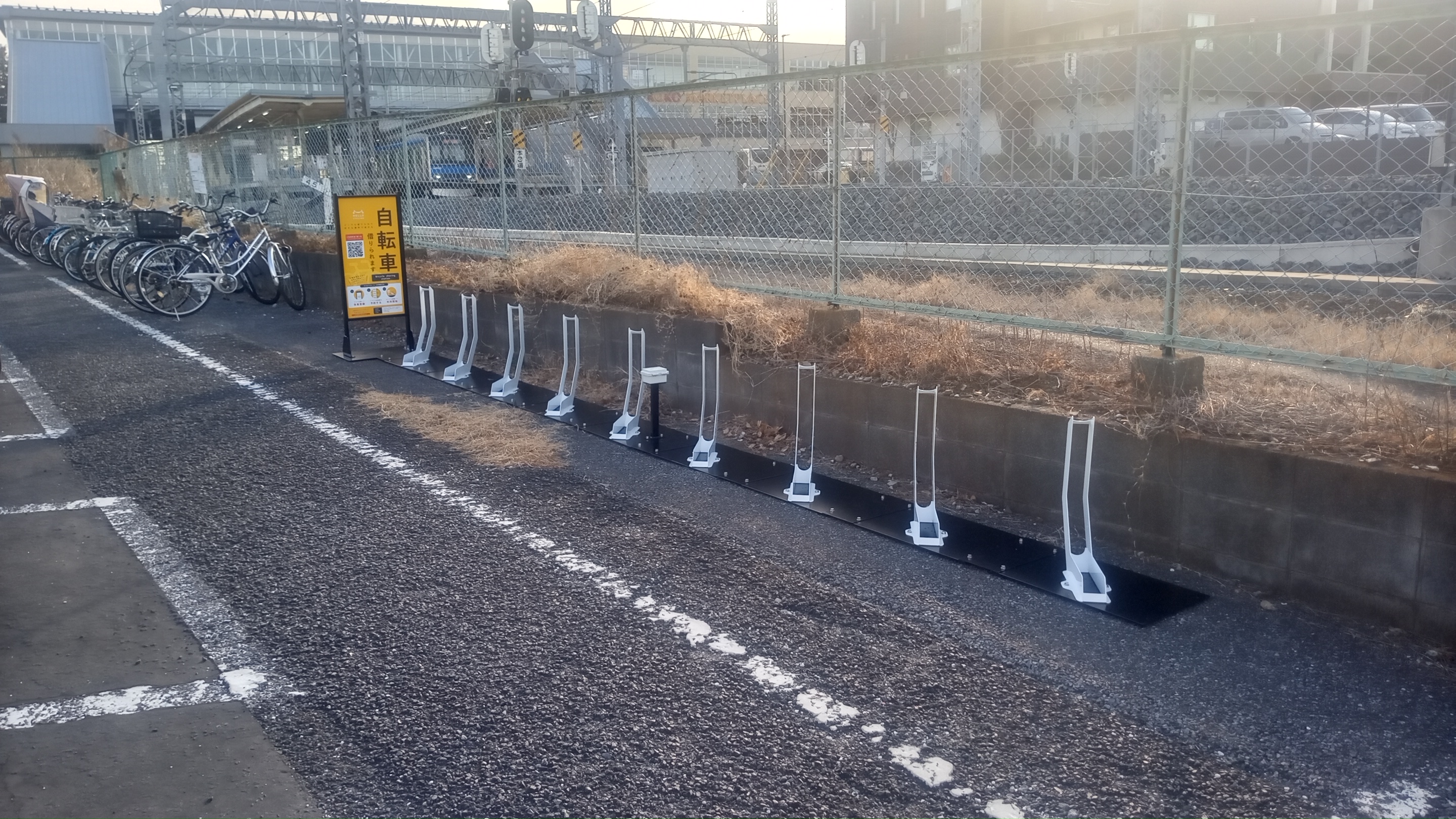 高柳駅東口第二駐輪場