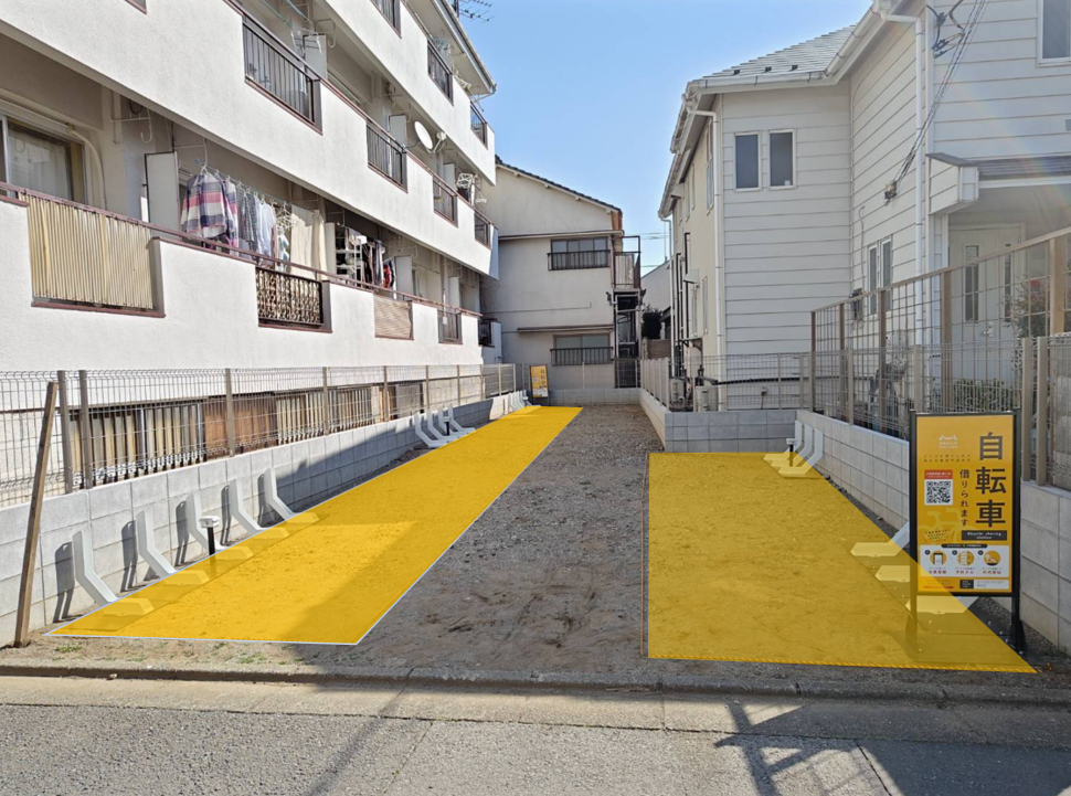 江古田駅資材置き場