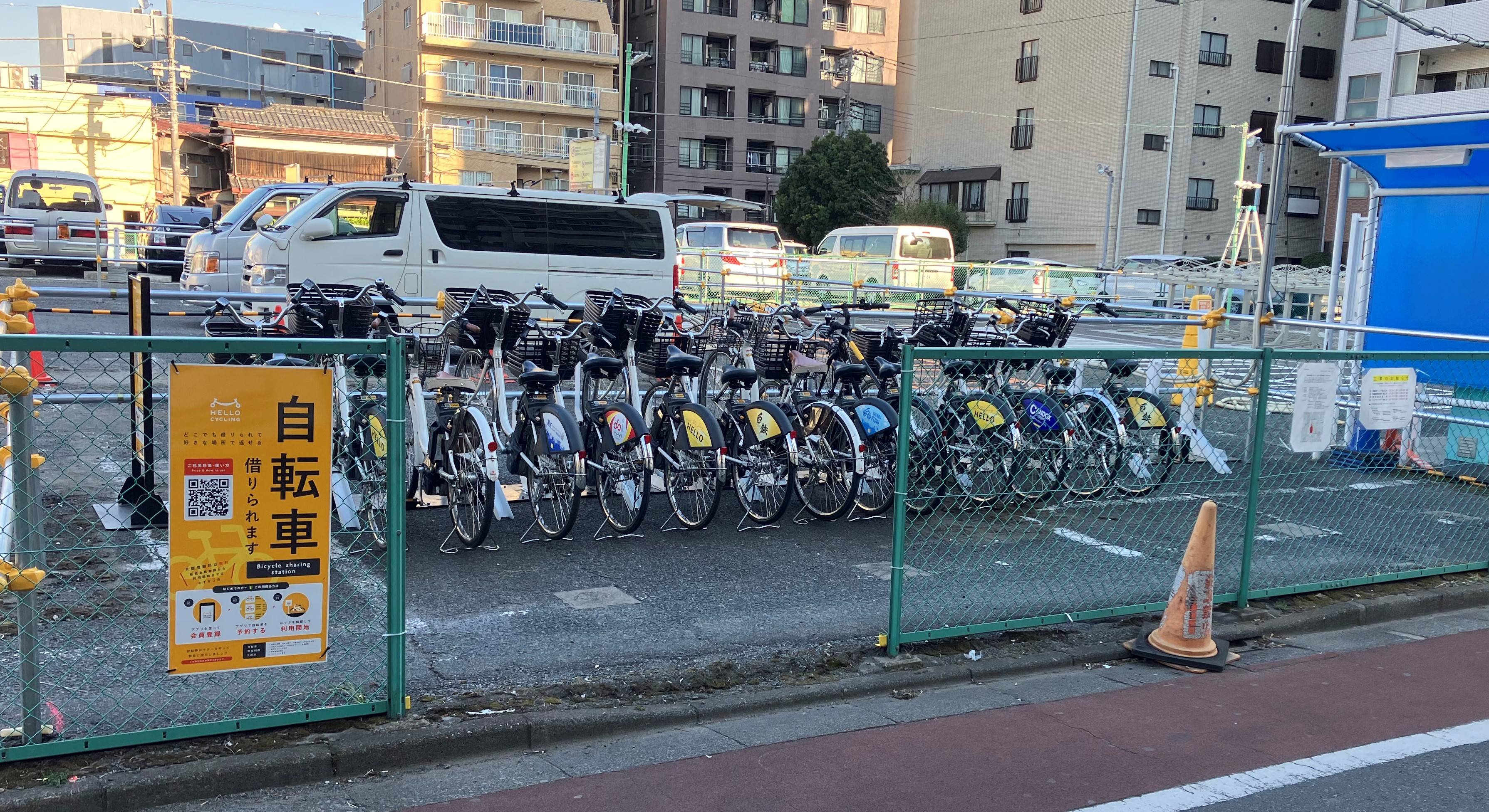 さくら通り第2駐輪場(三鷹駅近辺)