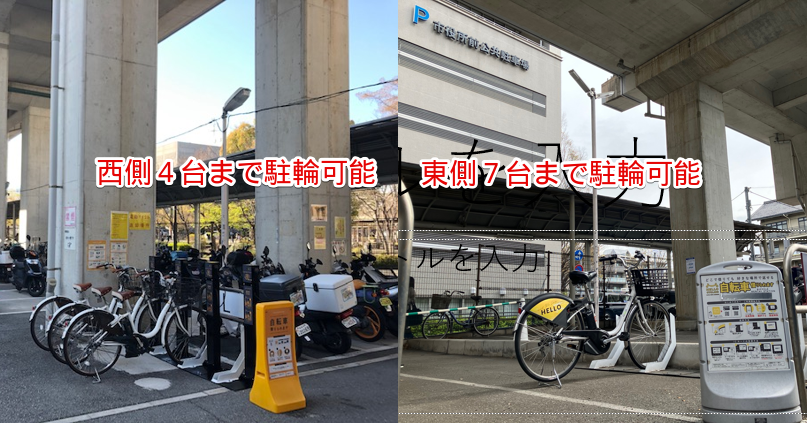 阪神西宮東駐輪場