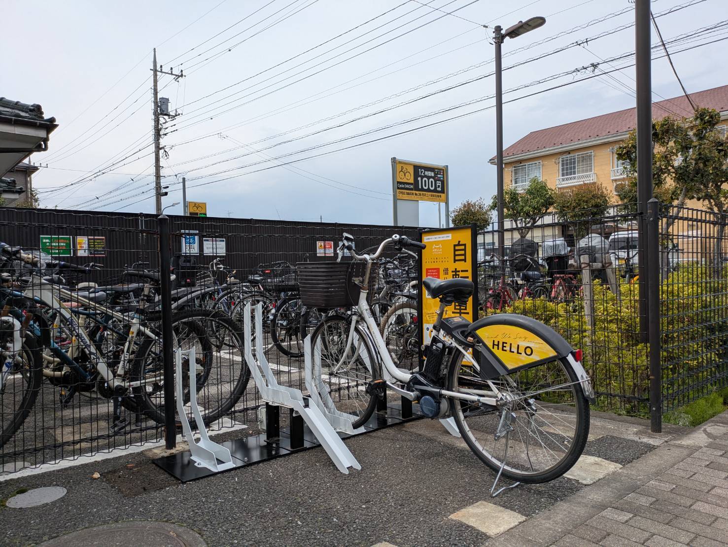 西武立川駅北口有料自転車駐車場