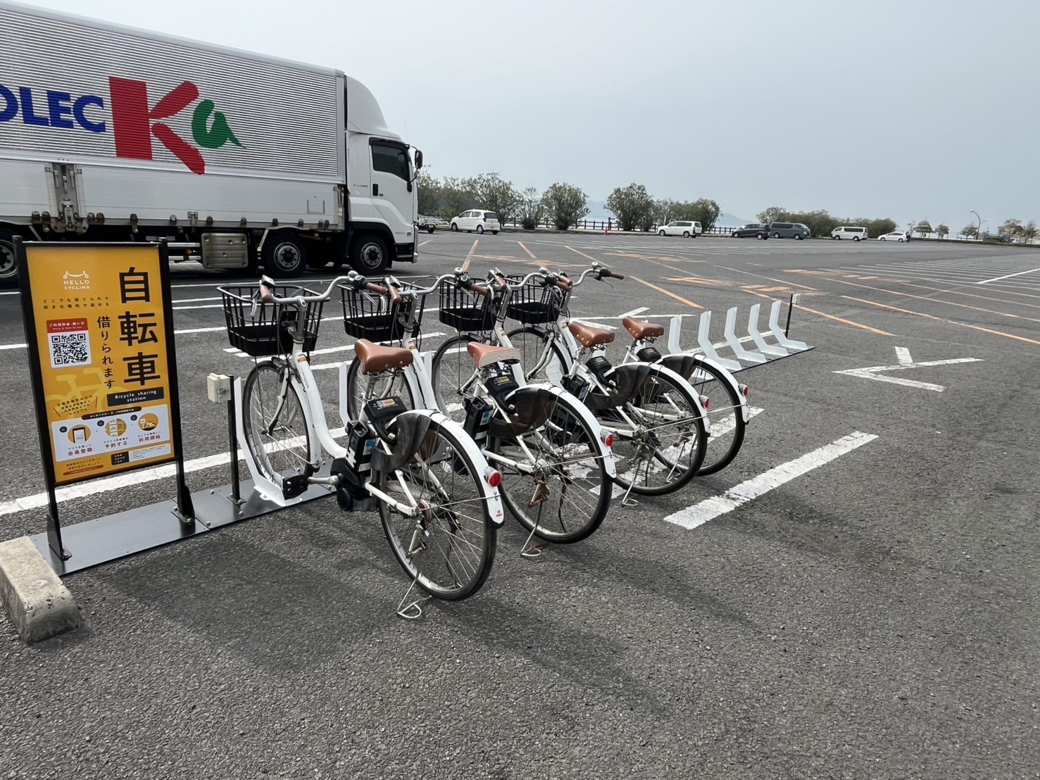 瀬戸大橋公園 西側駐車場