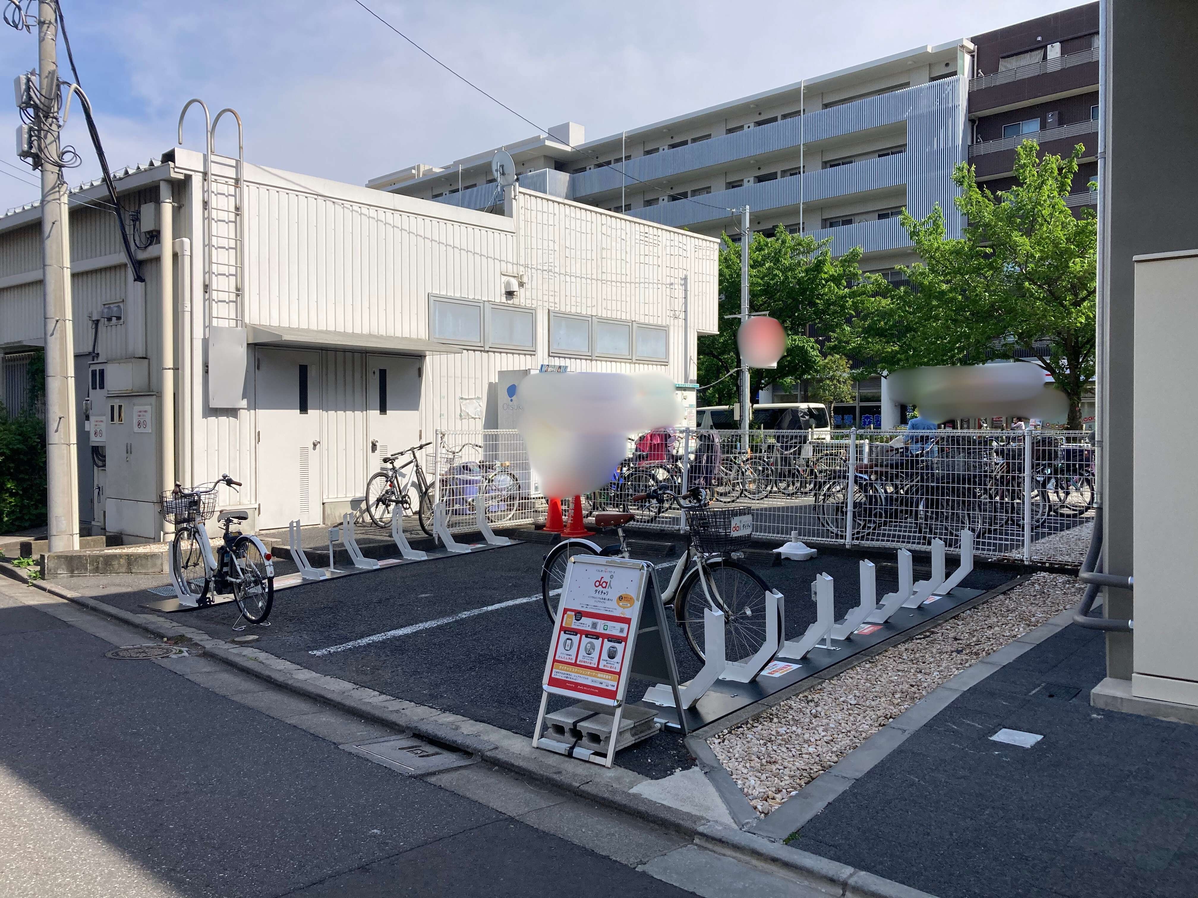 西新井FC建物棟 駐車場