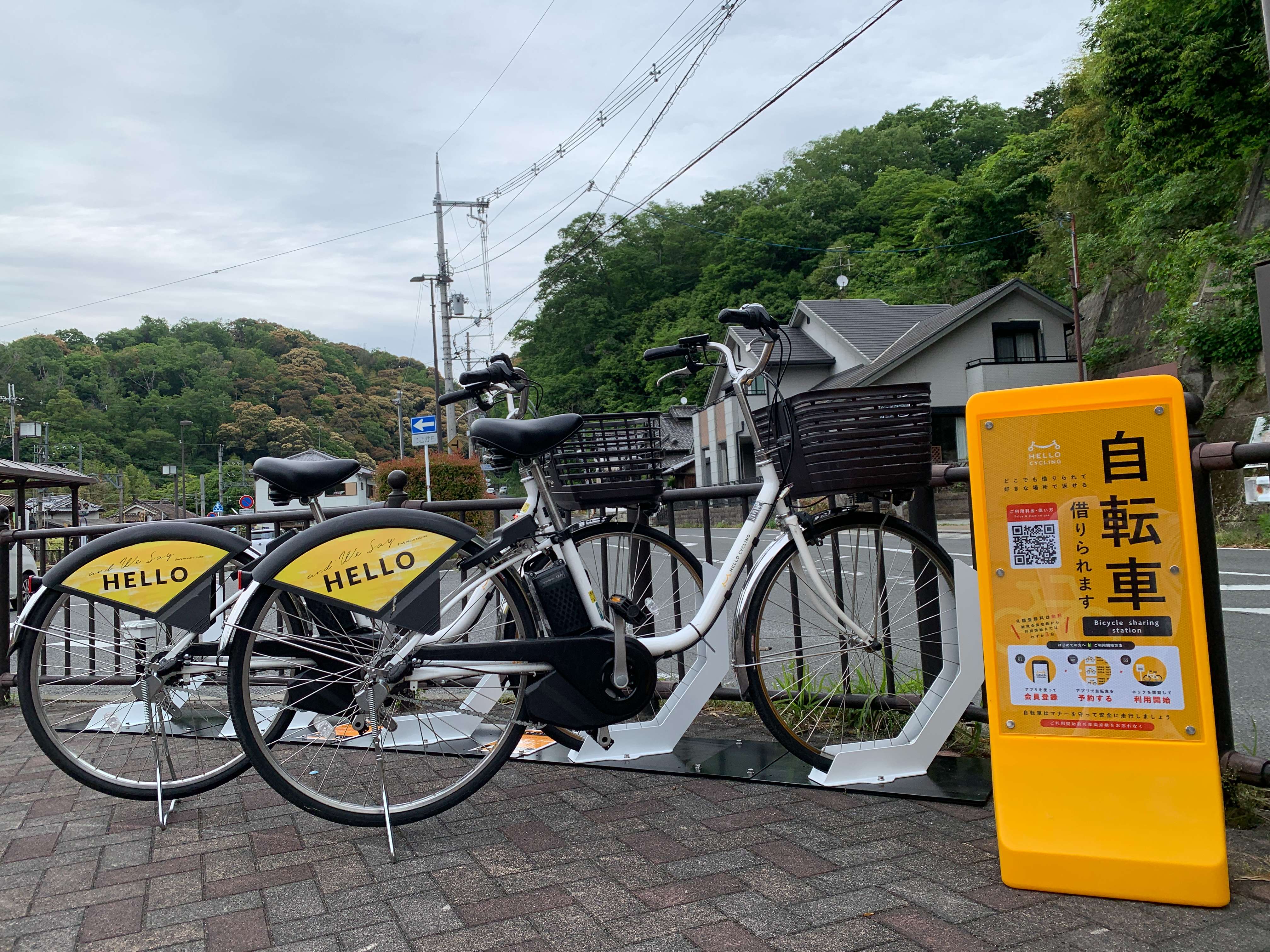 近鉄元山上口駅前