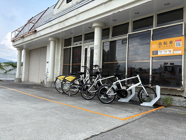 富士河口湖高校　北側