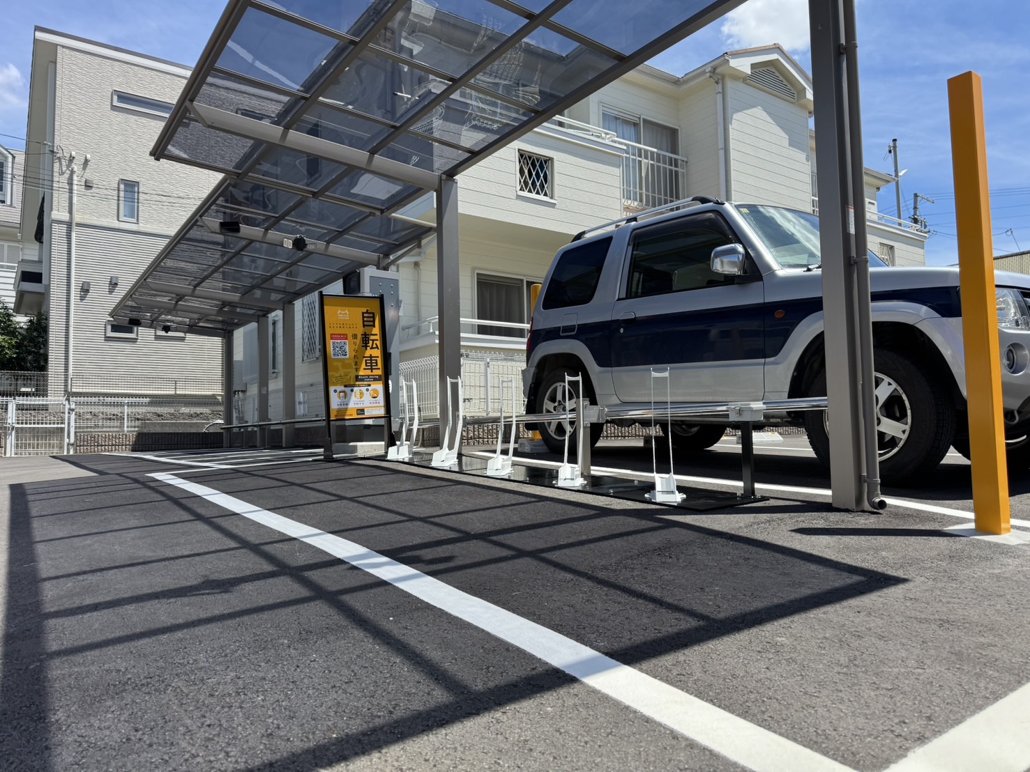豊中ガーデンズコート横駐車場