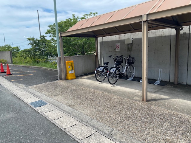 豊橋医療センター駐輪場