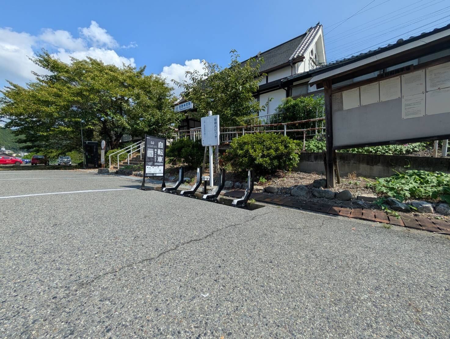 吉野神宮駅前