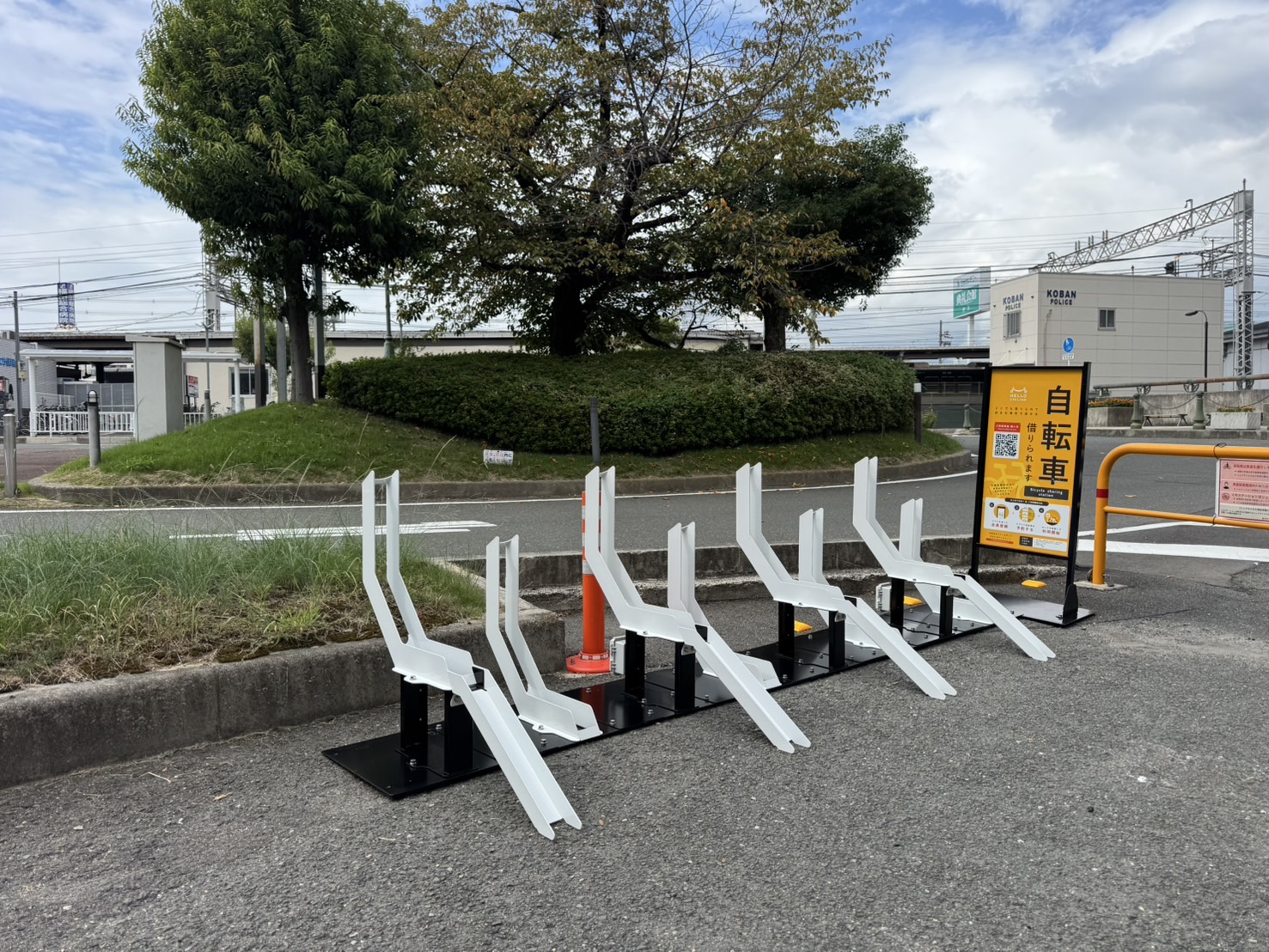 渚第1号線(京阪御殿山駅東側)