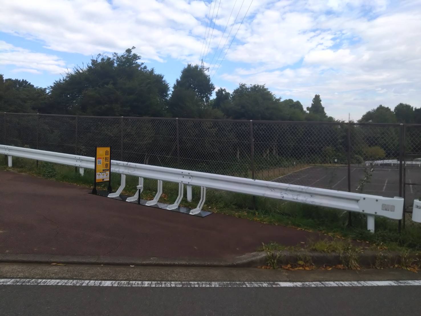 ぼうさいの丘公園　西側駐車場