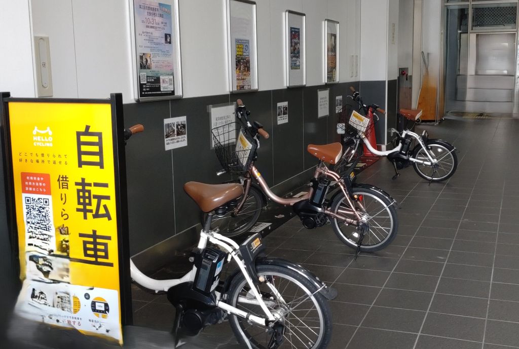 東岡崎駅構内ステーション