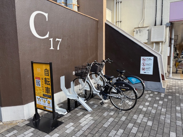 UR寝屋川 C17号棟前