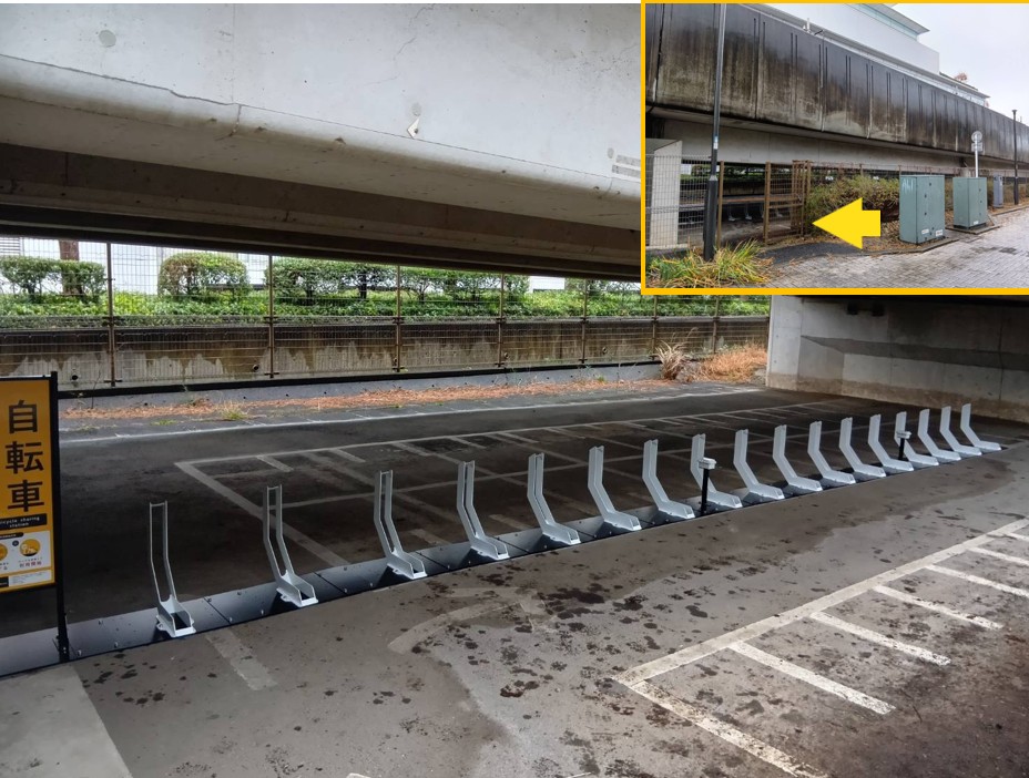 仲町台駅高架下