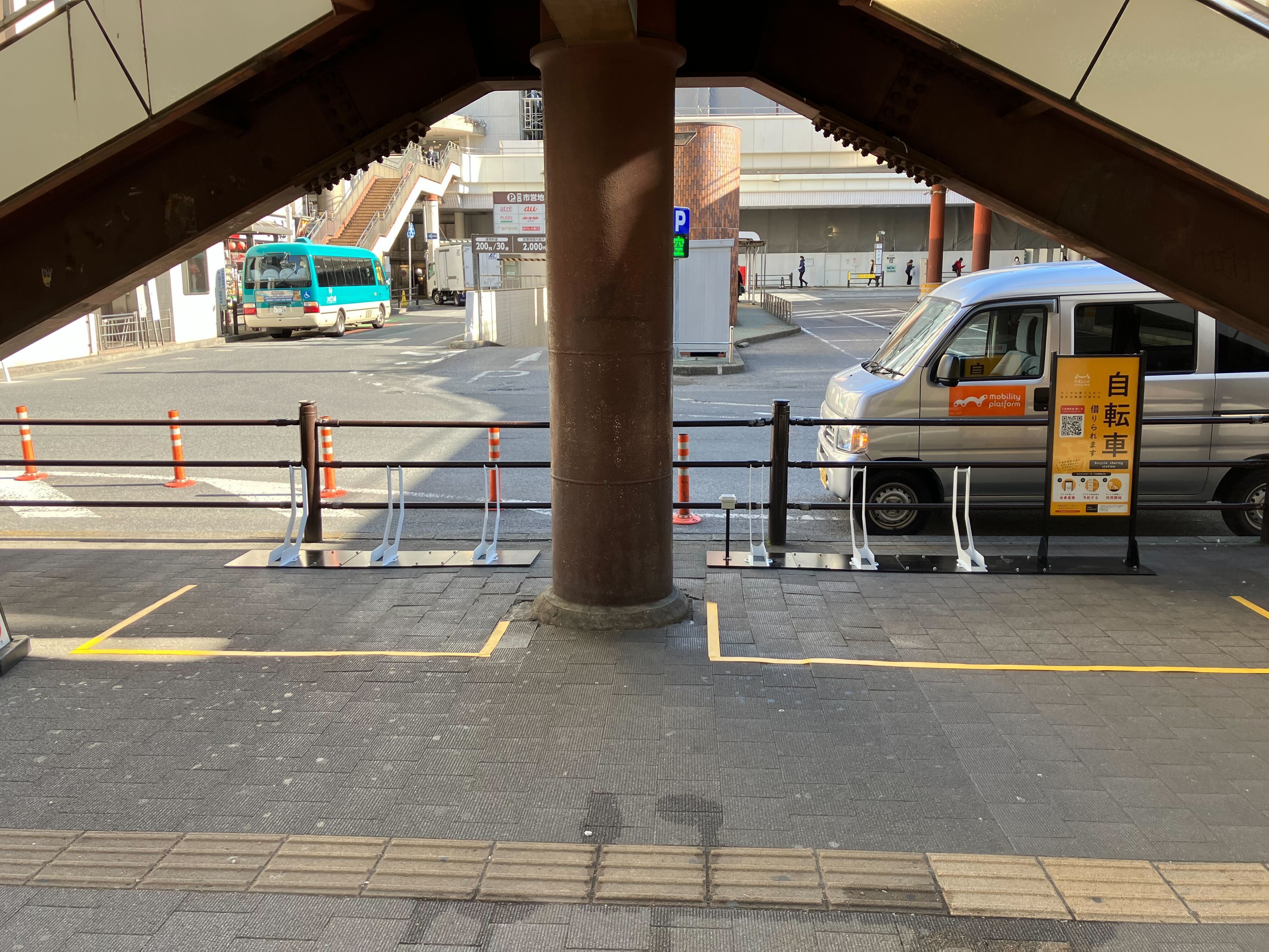 松戸駅西口(1) (HELLO CYCLING ポート)の画像1