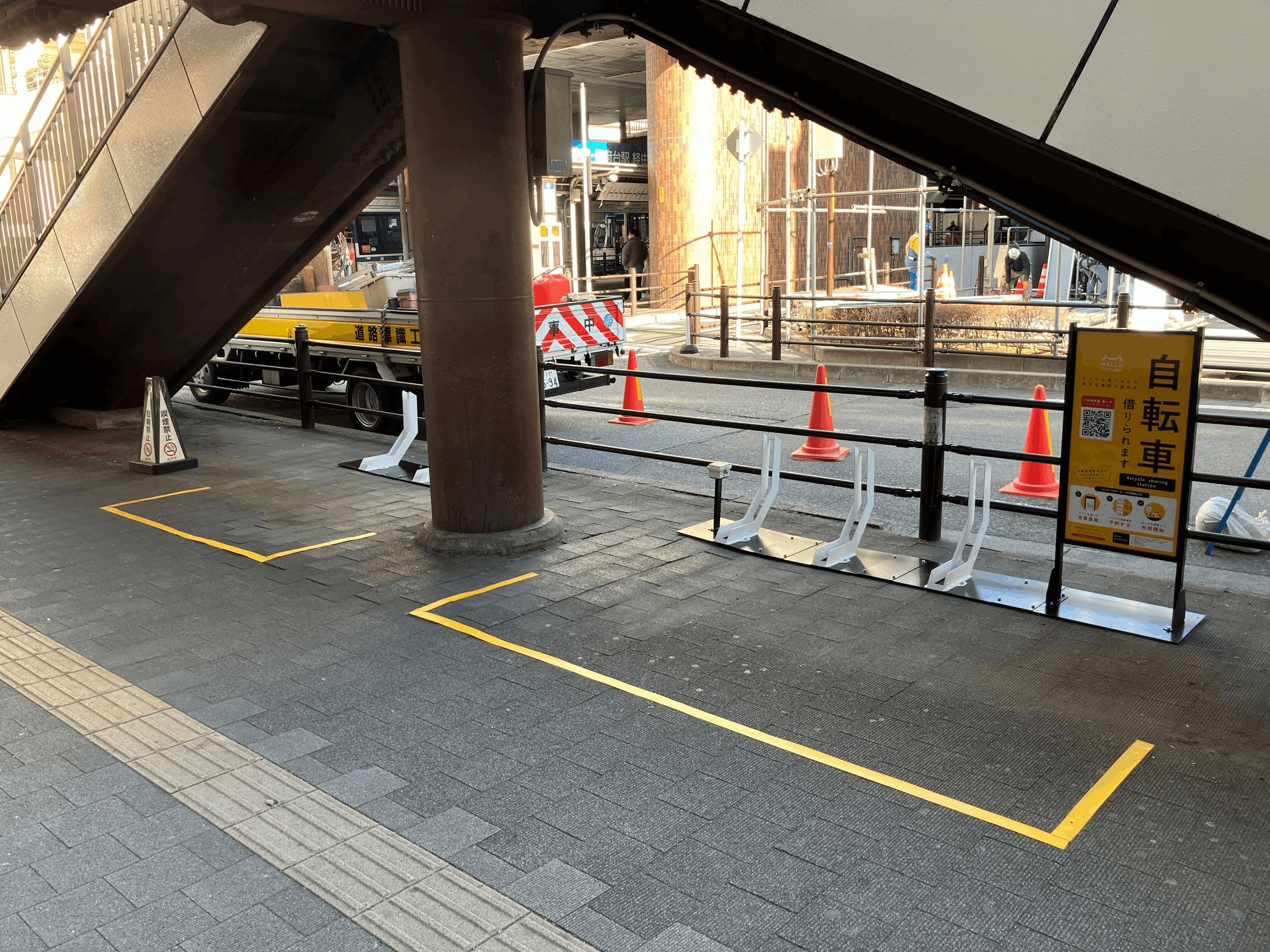 松戸駅西口(2) (HELLO CYCLING ポート)の画像1