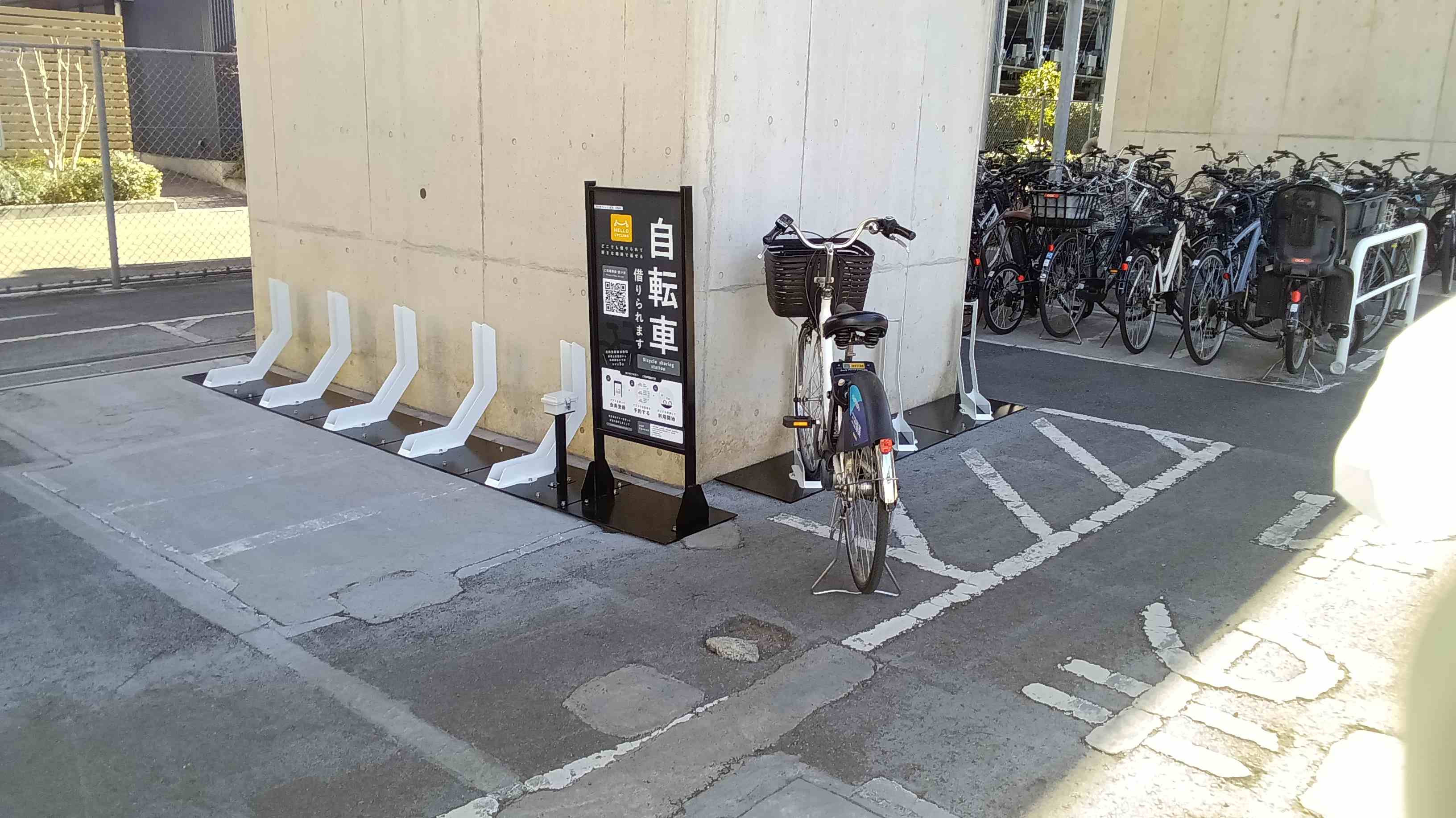 柏の葉キャンパス駅第二駐輪場ST