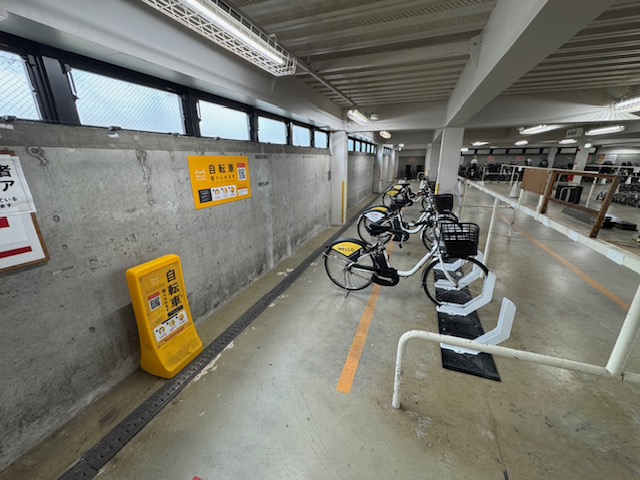 JR長岡京駅東自転車駐車場(地下) (HELLO CYCLING ポート)の画像1