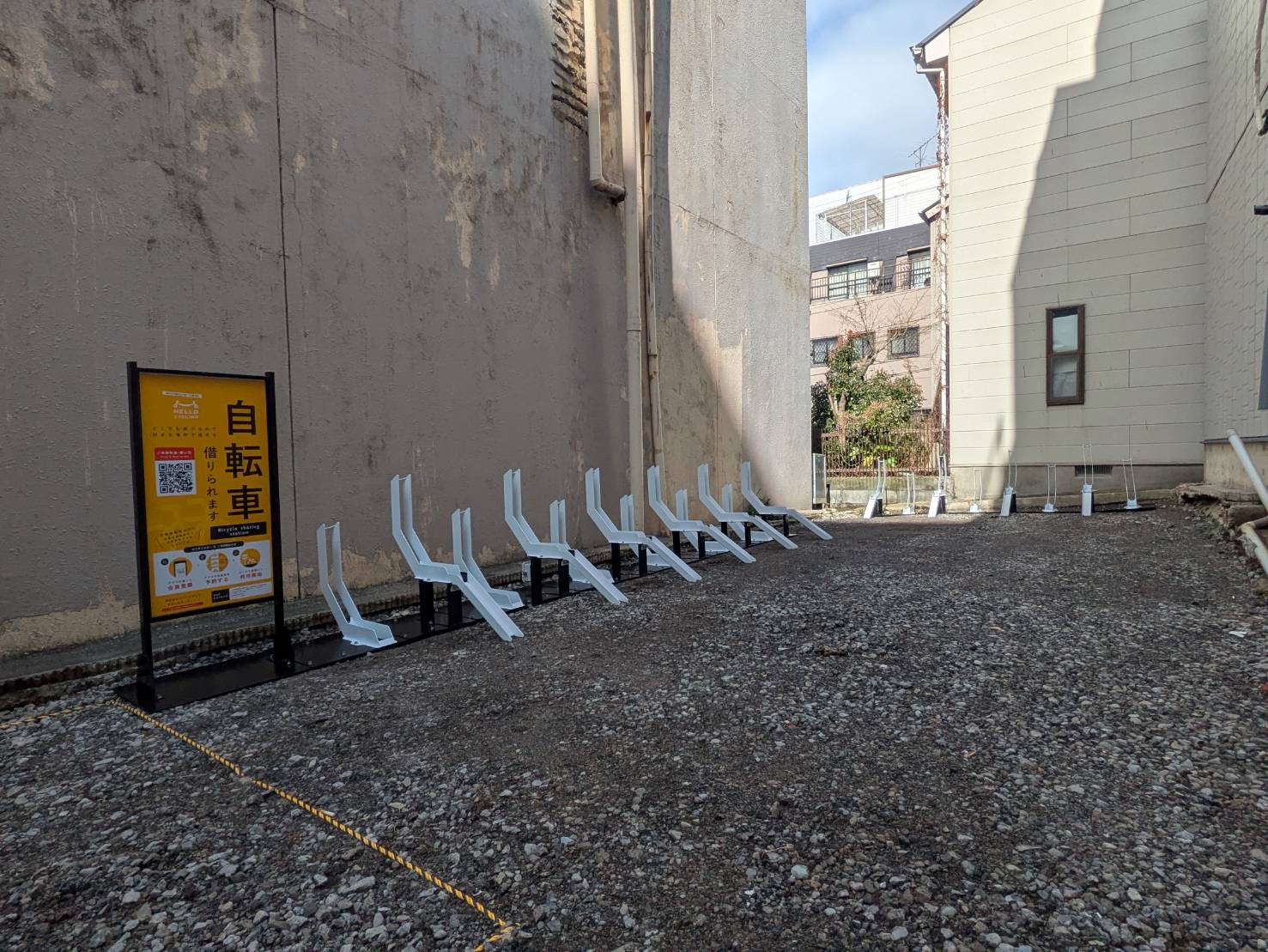 神戸市兵庫区水木通1丁目駐車場 (HELLO CYCLING ポート)の画像1