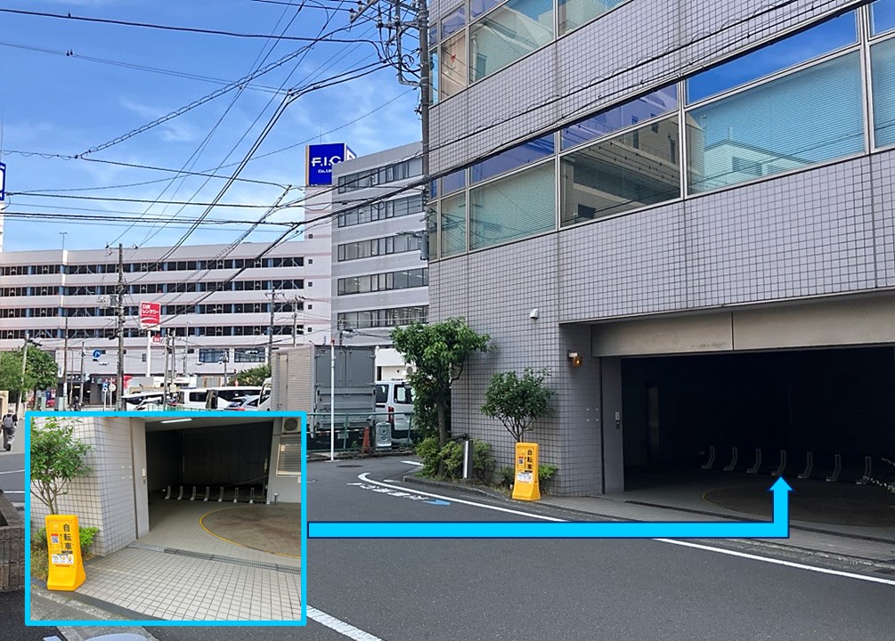 カーニープレイス藤沢駐車場口