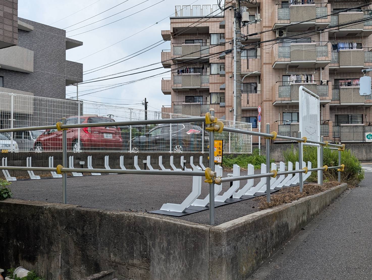 上ノ原小学校入口交差点付近