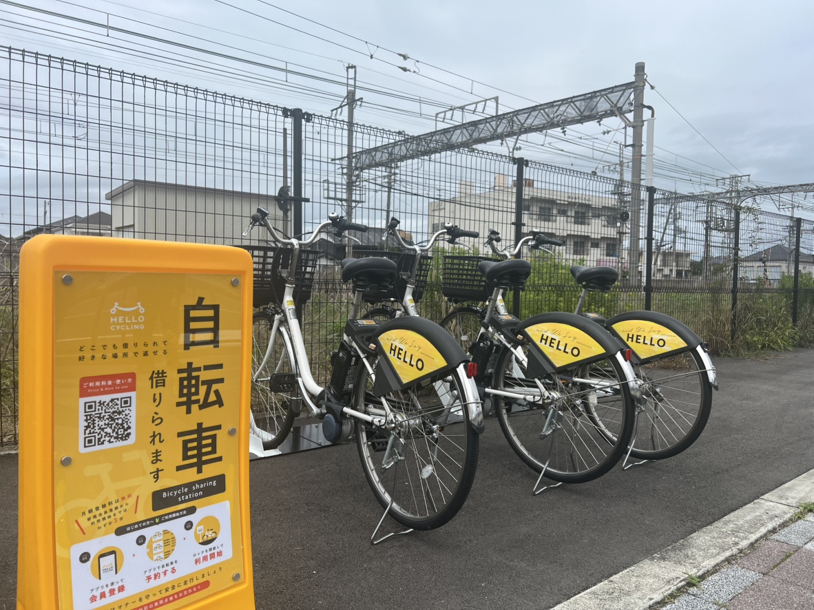 近鉄尺土駅 (HELLO CYCLING ポート)の画像1