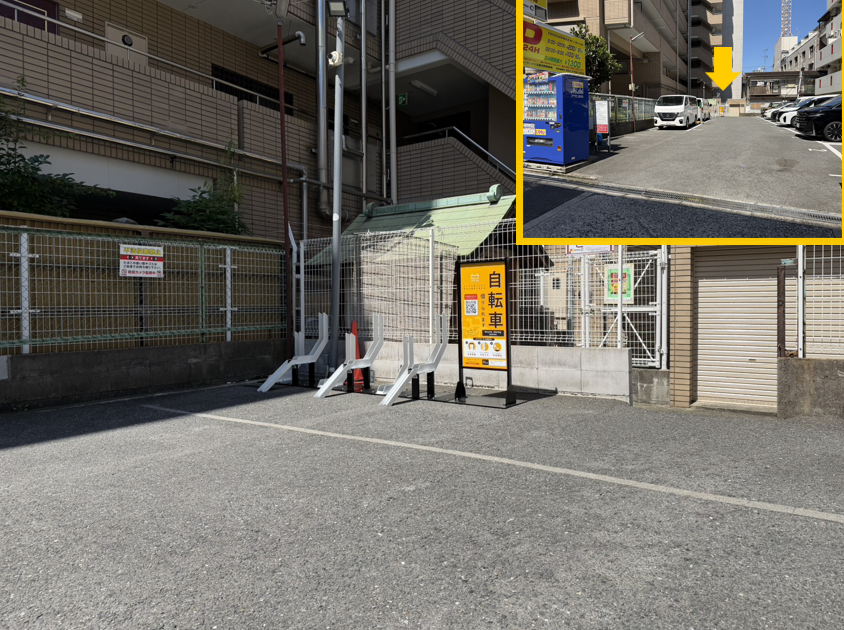玉造元町駐車場 (HELLO CYCLING ポート)の画像1